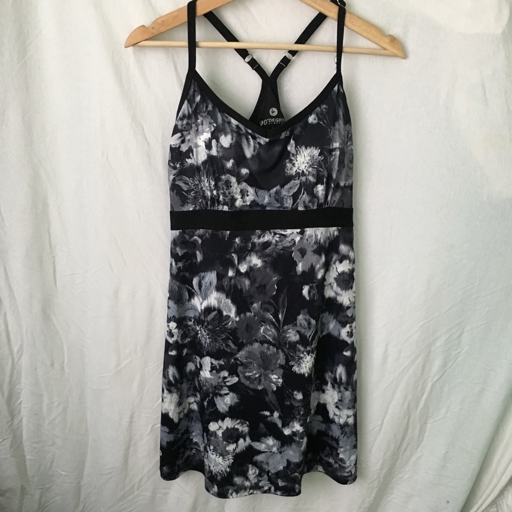 Racerback Floral Dress